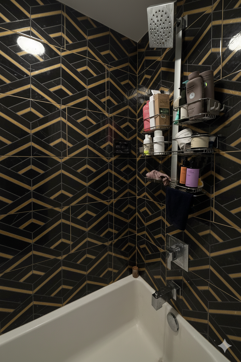 Bathroom with tile option A